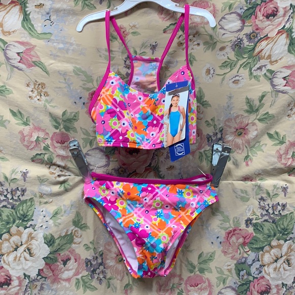 Speedo Other - Speedo Girls 2 piece bathing suit